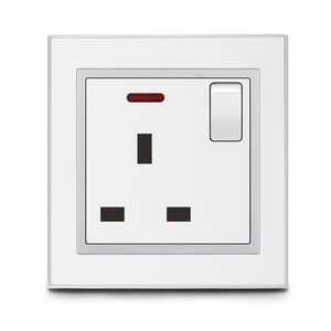 家用供应商Usb板盖墙壁开关插座新设计3针电气插头NFC 3插座开关1组2路250V - Product Image 1