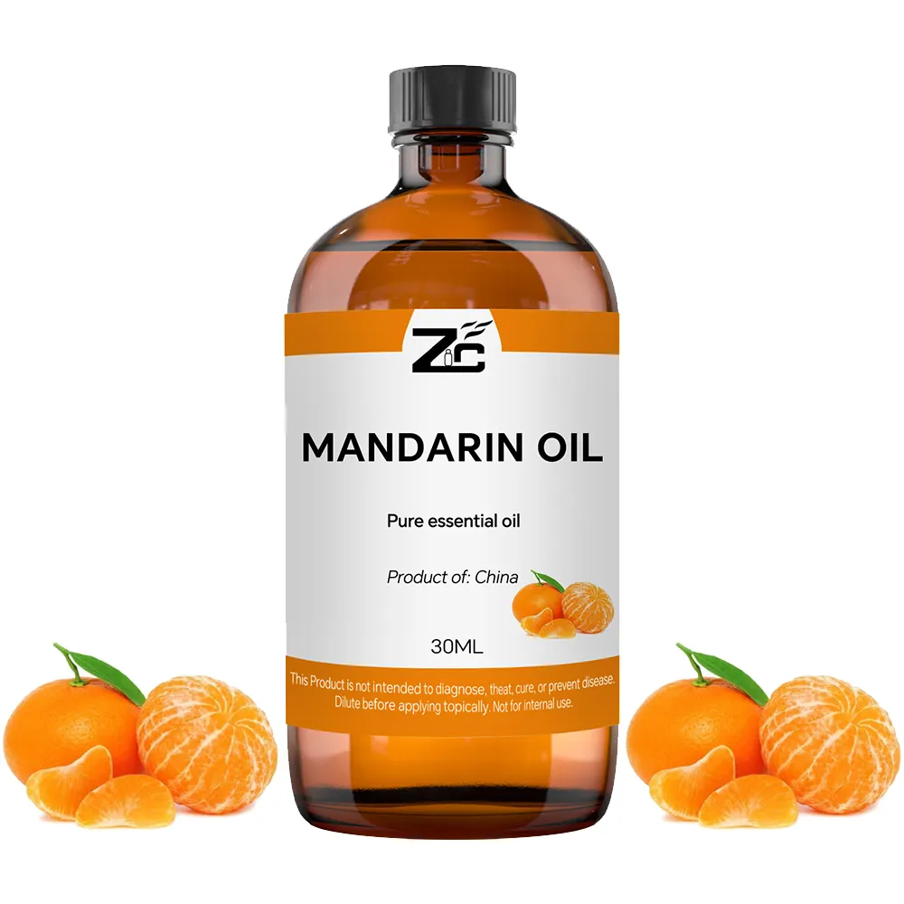 Acquisto all'ingrosso di olio essenziale di mandarino puro e naturale di migliore qualità a basso prezzo