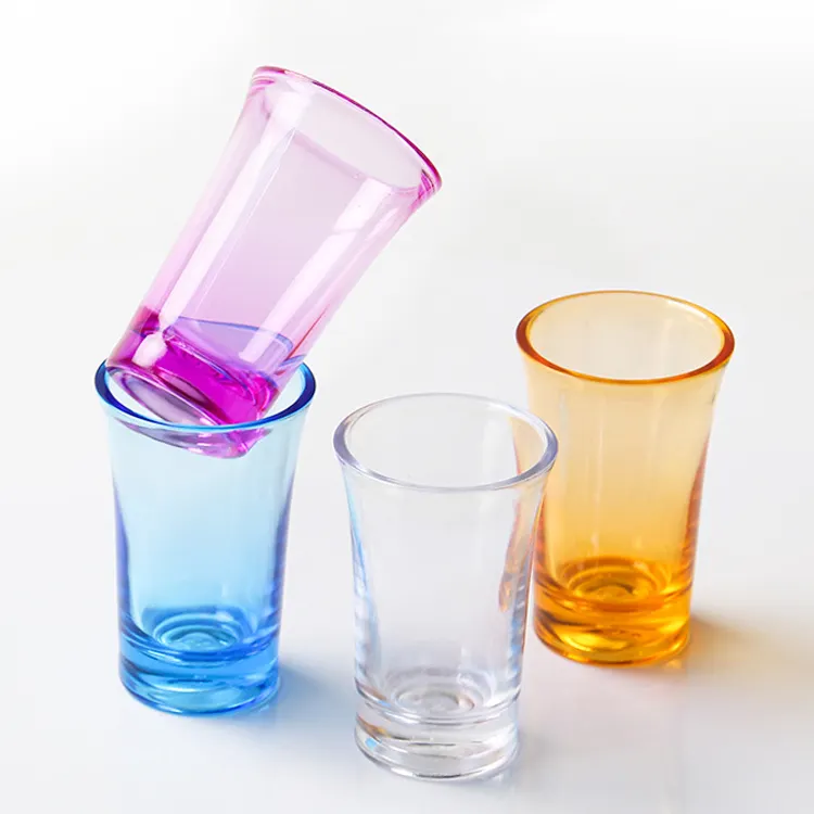 Vasos de plástico reutilizables para fiesta, Copas de Whisky reutilizables, transparente, venta al por mayor