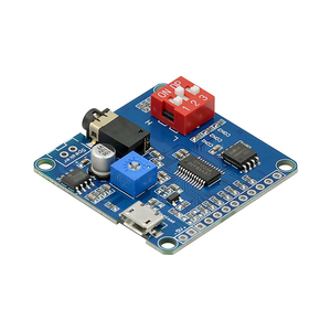 Heiß verkaufendes Voice Sound-Wiedergabe modul Ar MP3-Player-Modul UART I/O-Trigger Class D-Verstärker platine 5W 8M Speicher DY-SV8F - Product Image 2