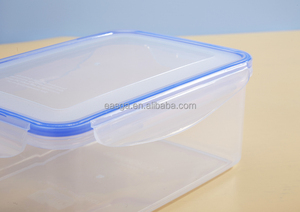 Pronto per la spedizione contenitore in plastica trasparente per alimenti contenitore in plastica per alimenti quadrato da 4 litri con coperchio contenitore per alimenti a iniezione in pp - Product Image 3