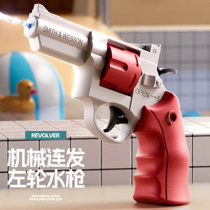 High-End Premium Plastic Revolver Water Gun Convenient <strong>Installation</strong> Low Maintenance Widely Used for <strong>Toy</strong> Purposes - Product Image 6