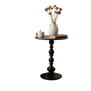 独特的紫外线印花设计现代小型实木侧端桌家用茶几 - Product Image 4