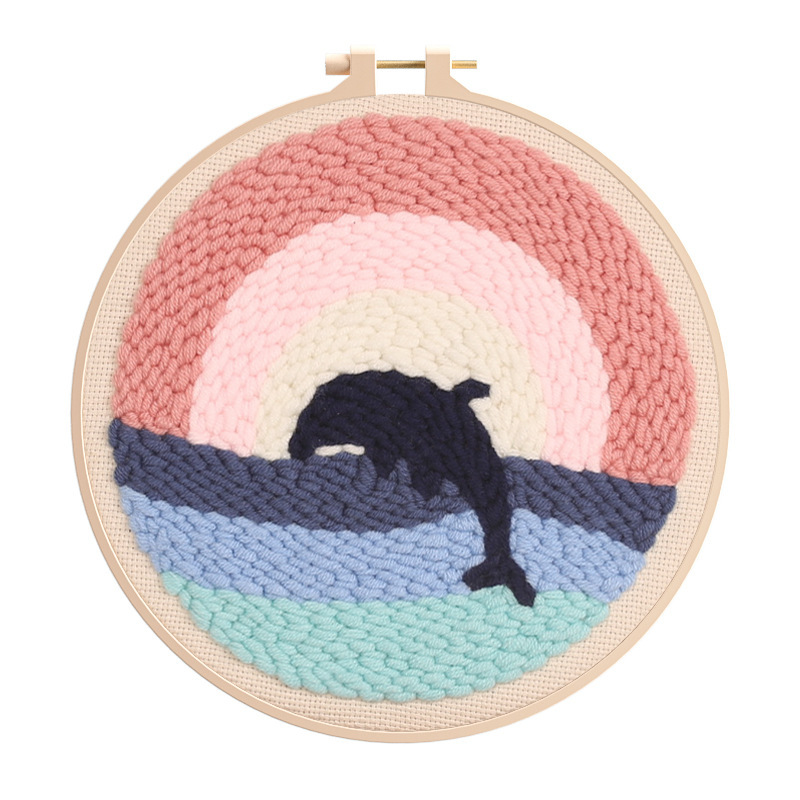 Broderie baleine 8 pouces