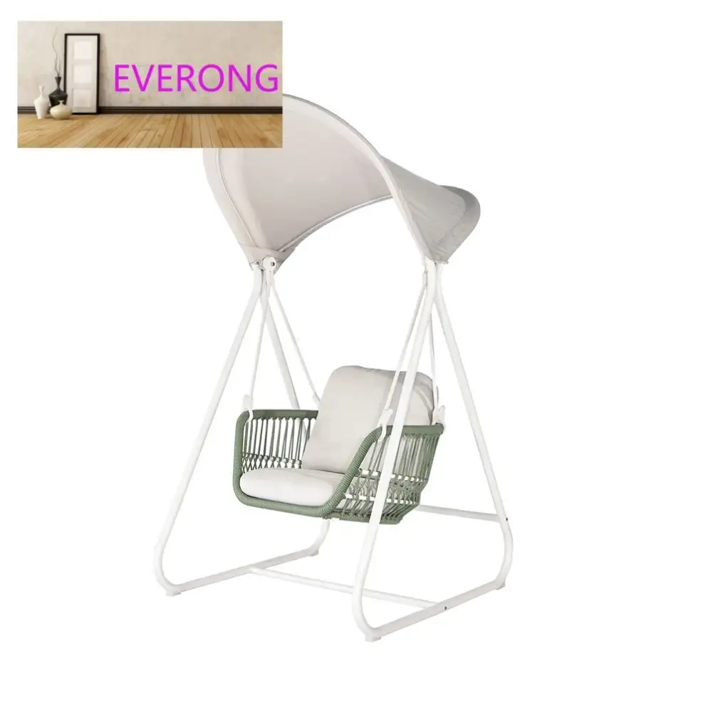 everong Modern Garden Furniture Terrace Balcony High Quality Price Hanging Chair Outdoor Furniture Patio Swing