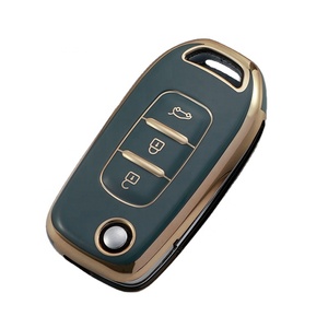 For Renault 3-Button Flip Fob <strong>Key</strong> Shell Case Remote Cover for Clio Twingo Megane Scenic Laguna <strong>Espace</strong> Kangoo Safrane Cars Access - Product Image 1