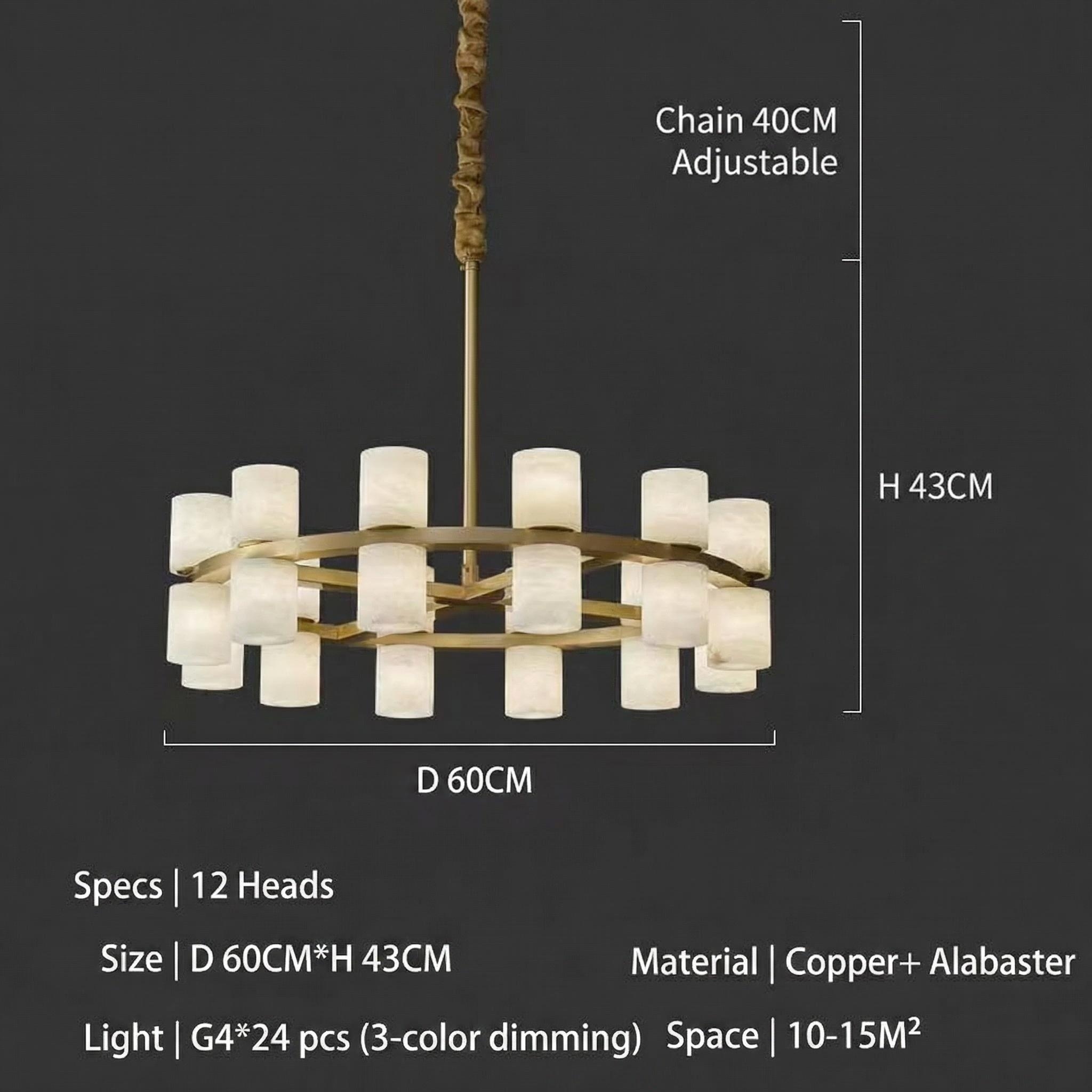 Rotondo-60 cm oro