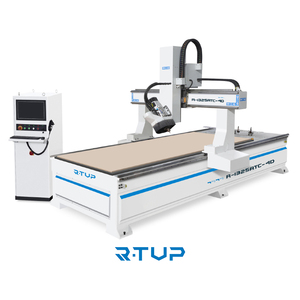 R-TUP <strong>CNC</strong> 4D Wood Carving Machine <strong>CNC</strong> 4 <strong>Axis</strong> Wood <strong>Router</strong> Machine ATC <strong>CNC</strong> <strong>Router</strong> - Product Image 1
