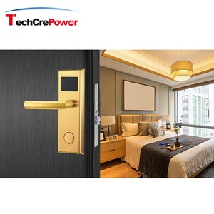 E100สแตนเลสกรณีสมาร์ท Keyless T57 M1บัตรอิเล็กทรอนิกส์การควบคุมการเข้าถึงที่สำคัญ Rfid ล็อคประตูโรงแรมสำหรับโรงแรม - Product Image 6