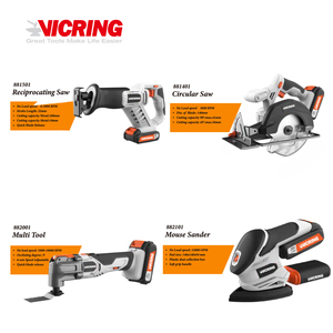 VICRING <strong>Big</strong> Surprise !!!Combo Power Tool Set Brushless Drill Cordless Tool <strong>Kits</strong> Power Tool Combo <strong>Kits</strong> <strong>Easy</strong>-to-use - Product Image 5