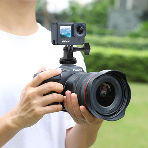 Nhôm CNC Thumbscrew Adapter <span class=keywords><strong>Monopod</strong></span> Núi Cho GoPro Anh Hùng 8/9/10/11/12 Tripod Núi Cho DJI Osmo Tương Thích Hành Động Kim Loại - Product Image 6
