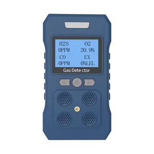 Portable Multi Gas <strong>Detector</strong> 4 Gas Monitor with Micro Clip (H2S, O2, CO, and Ex ) 4 Gas <strong>Detector</strong> - Product Image 1