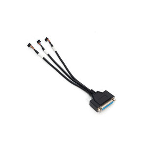 <strong>DVI</strong> <strong>Computer</strong> <strong>Monitor</strong> Splitter Cable One to Three to Terminal Wire - Product Image 1