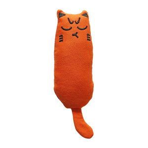 Gatito relleno de hierba gatera interactiva al por mayor, juguete para masticar gato de peluche, juguete suave para mascotas, juguetes de hierba gatera para gatos de interior - Product Image 6