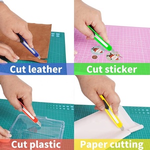 Factory Spot <strong>9mm</strong> Utility Knife Retractable Paper <strong>Cutter</strong> Disassembles Express Packages - Product Image 6