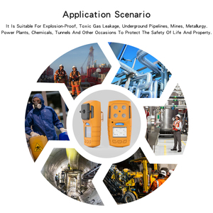 Safewill tedarik H2S <span class=keywords><strong>SO2</strong></span> taşınabilir çoklu gaz test cihazı yanıcı ve toksik gaz dedektörü taşınabilir gaz analizörü LED dijital ekran - Product Image 5