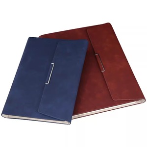 Free Samples PU Cover <strong>Notebooks</strong> <strong>With</strong> <strong>Elastic</strong> Band Customizable Diary Books <strong>Printing</strong> Factory Hardcover Book <strong>Printing</strong> - Product Image 3