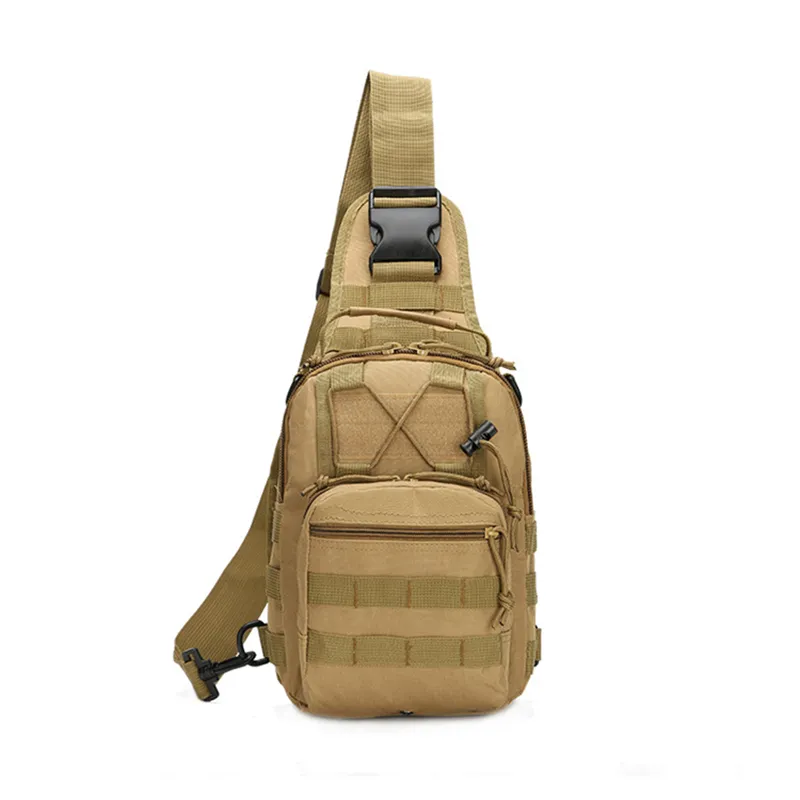 Bolsa tira-colo tática personalizada, bolsa esportiva de viagem para homens e mulheres, equipamento de acampamento e caminhadas