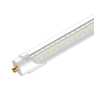 8FT <strong>Led</strong> Tube Light FA8 Single Pin V Shaped Cover <strong>8</strong>' <strong>Led</strong> Bulbs Replacement T8 T10 <strong>T12</strong> Fluorescent Light - Product Image 1