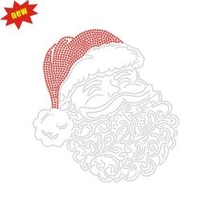 Santa tôi có thể giải thích Rhinestone sắt trên Rhinestone chuyển cho áo thun - Product Image 4