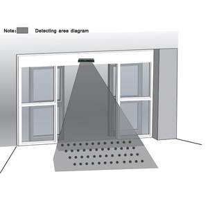 Smart <strong>Building</strong> <strong>Solutions</strong> Automatic Door System Combination of Motion and Presence Detector Sensor - Product Image 2