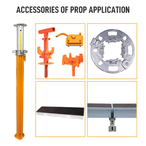 Andamio apuntalamiento prop aluminio altura ajustable encofrado sistema de apuntalamiento MULTIPROP Jack post para la construcción - Product Image 4