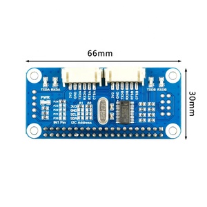 Cappello di espansione seriale per interfaccia Raspberry Pi I2C 2-ch UART 8 GPIOs - Product Image 1