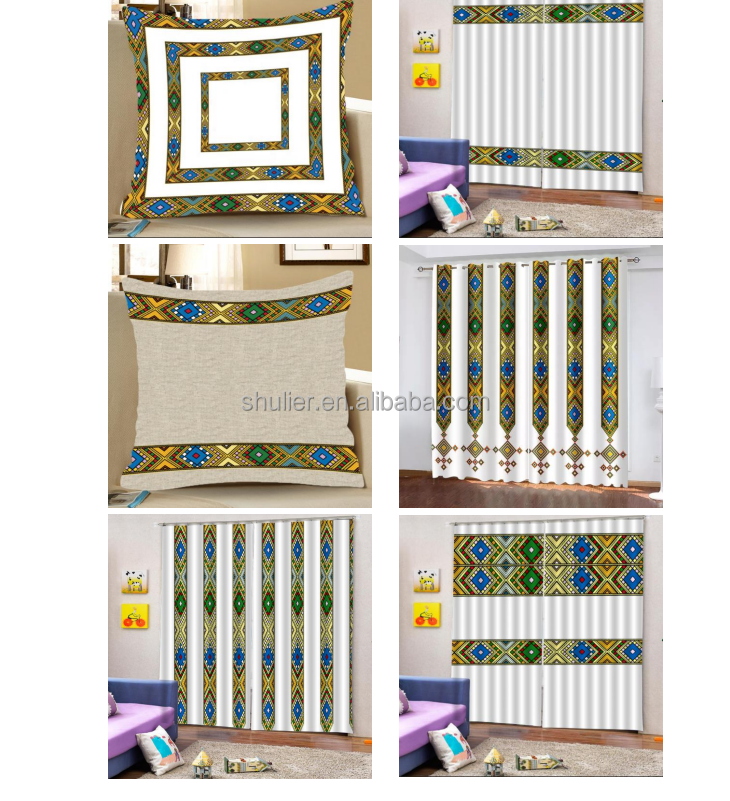 1A007 3 pcs(2 pillow covers and 1 quilt cover)
