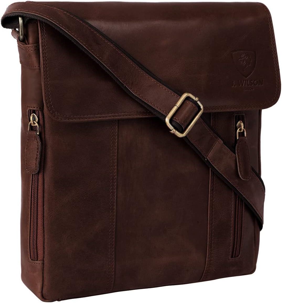 Distressed crunch brown