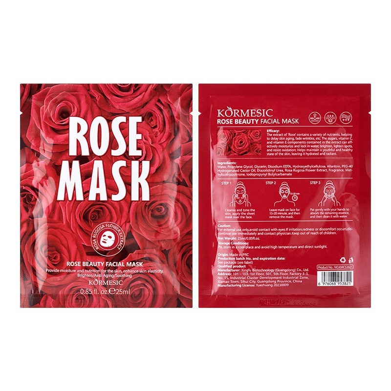 Rose rose beauty mask 25ml-for cross-border sales only