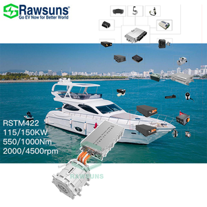 新型2000转/分电机115kW逆变器控制器PMAC驱动rawsuns游艇船船用发动机转换