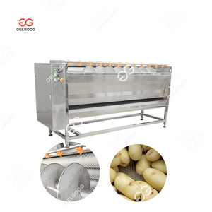Gelgoog tam otomatik patates cipsi makinesi dondurulmuş fransız saatte kızartma üretim hattı 2000Kg - Product Image 2