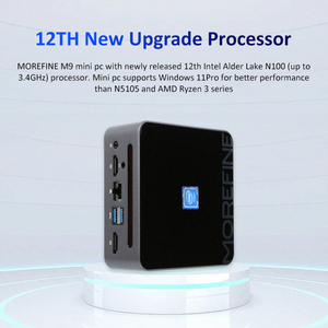 ไมโคร AMD 16GB RAM fanless PC BOX I9 12 Gen คอมพิวเตอร์ตั้งโต๊ะ i7 i5ขนาดเล็ก - Product Image 6