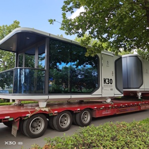 紧凑型移动胶囊舱预组装生活单元，用于临时住房和微型家庭 - Product Image 5