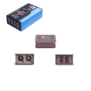 Di-t2ซีรีย์รุ่นใหม่1/2ช่องกล่องรับสัญญาณเสียงพาสซีฟโดยตรงเสียงรบกวนต่ำสำหรับเครื่องดนตรี