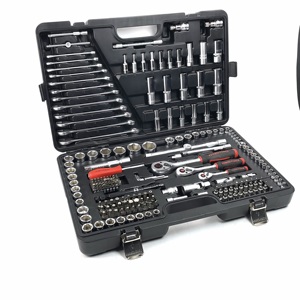 216-Piece aracı kiti ev temel tüp cırcır araba anahtarı seti kafa Pawl lokma anahtar tornavida onarım aracı - Product Image 5