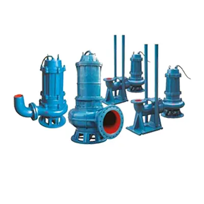 WQ submersible sewage pump electric power centrifugal effuent pump for waste water treatment