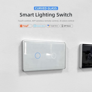 110V 220V <strong>Switch</strong> Tuya 1/2/3/4 Gang Control Power Wall Mounted <strong>Switch</strong> US Quasi Smart Home Zigbee Lighting Touch <strong>Switch</strong> - Product Image 2