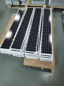 Benutzer definierte Mono Solar panel 12V 18V 24V Schmale lange BC Solarpanels 30W 60W 80W 120W Starre Solarpanels für Licht