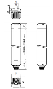 Mujia an toàn chùm quang điện cảm biến Crossfire chế độ 10mm Độ phân giải 0.<span class=keywords><strong>2</strong></span>-2m phạm vi cảm biến 10-30V thiết kế nhỏ gọn MLC-3C12N2-Y - Product Image 6