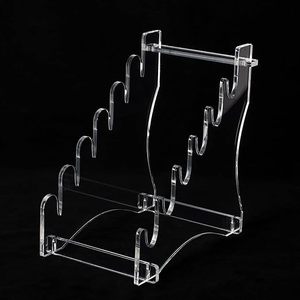 Dao găm đứng dao hiển thị đứng, Acrylic Máy tính để bàn hiển thị Đứng Giữ 6 dao để săn dao, Dao găm, Dao Bỏ Túi hiển thị - Product Image 3