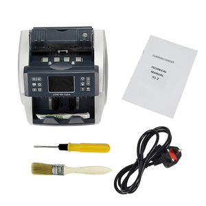 Máquina de conteo de dinero con valor variado de XD-770, clasificador de billetes, Fitness, UV, MG, IR, CIS, Detector de efectivo, USD, EUR, GBP - Product Image 5