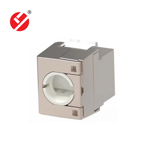 לייואן בסגנון חדש LY-KJ-AP076A-S6 toolless כבל מפתח שקע cat.6 יציאה עם כיסוי אבק מחבר קופלר עמיד