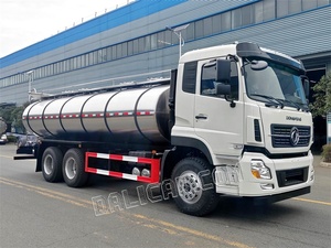 Thương hiệu Mới dongfeng 6x4 Xe Tải Sữa 16 mét khối 304 thép không gỉ sữa tươi Xe tải vận chuyển để bán - Product Image 3