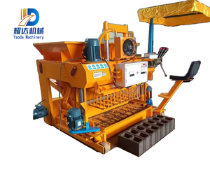 בטון נייד לבנים ביצוע מכונות QMJ6-30Pump-Cored בלוק ריצוף קו הייצור בלוק