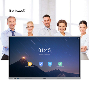 ISonicavct-Tablet PC con Android para conferencias de 65 pulgadas, con tarjeta SIM, salas de reuniones interactivas, tableros de aprendizaje inteligentes para educación - Product Image 1