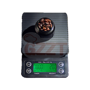 Hot New thiết kế kỹ thuật số quy mô nhà bếp 5kg/0.1 gam ABS + Silicone LED hiển thị bakeware & cà phê sử dụng - Product Image 3