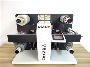 中国工場超精密自動ロールラベルダイカッターCCDカメラ付きVR240X - Product Image 6