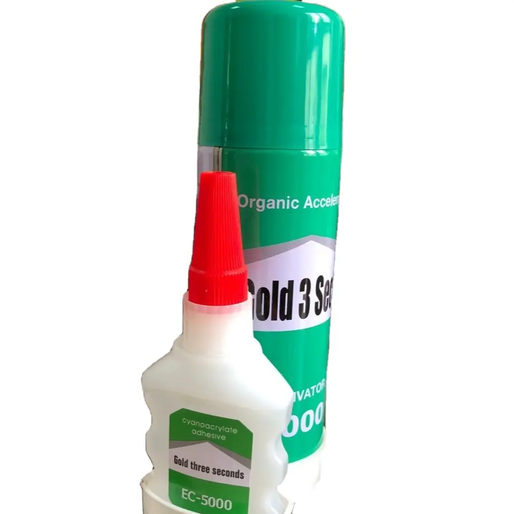 Cyanoacrylate Adhesive MDF 2 Kit Wood Super Instant Glue With Spray Activator