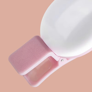 Hot Selling Mini Selfie Light Led Ring USB Rechargeable Clip Three Stop Dimming Mini Ring Light Clip on Phone Selfie Light - Product Image 5